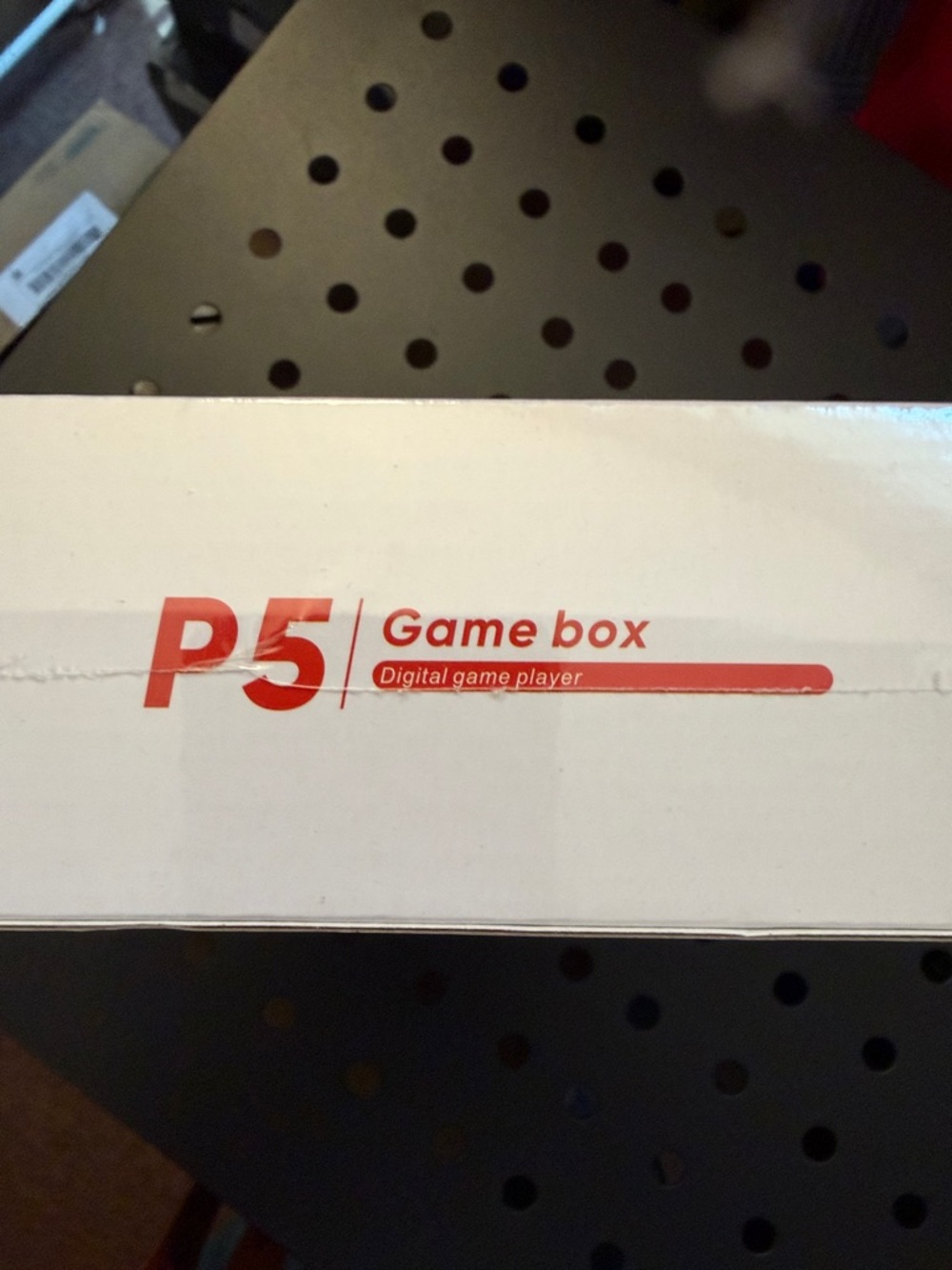 Retro Handheld Gaming Console - Red - Picture 2 of 5